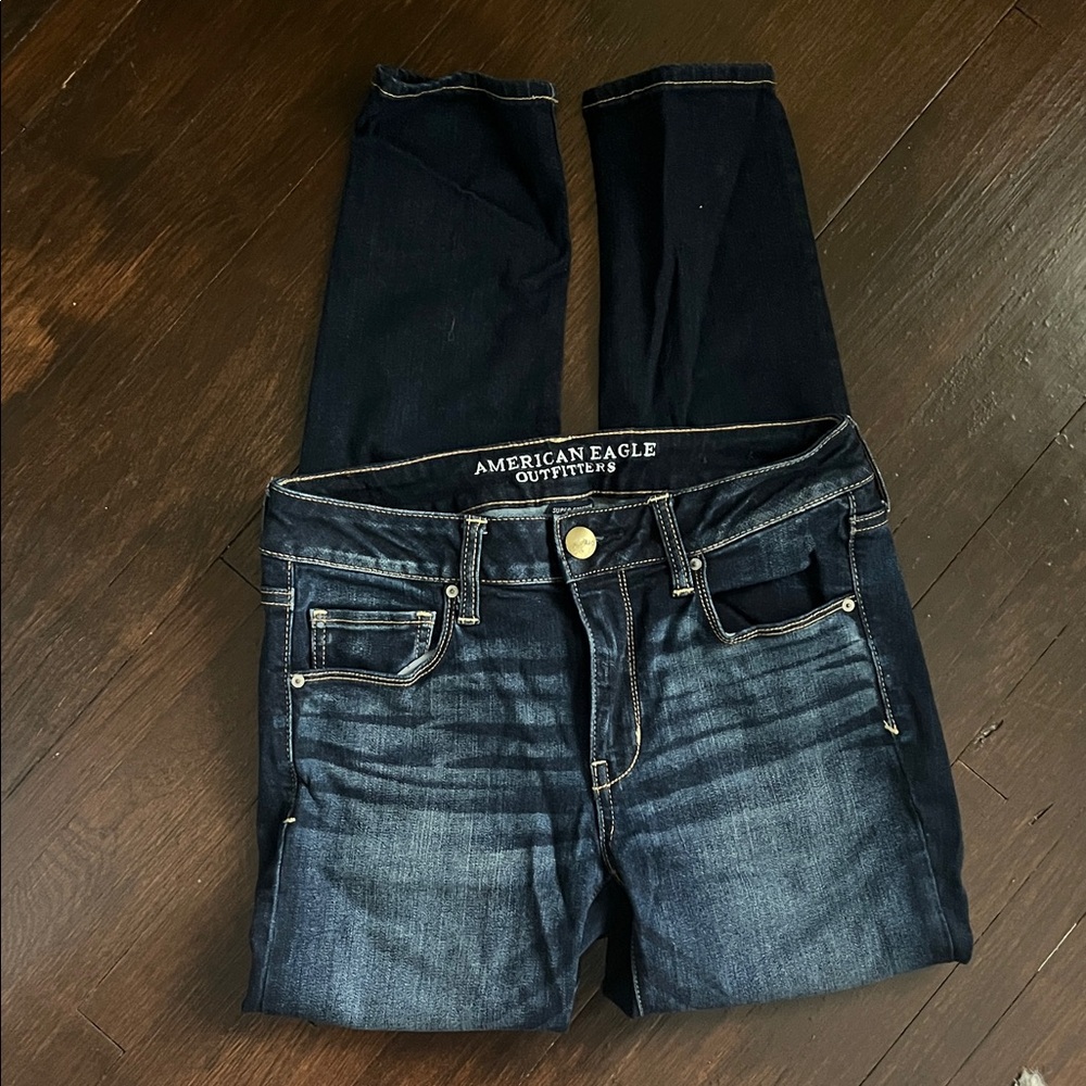 American Eagle Dark Wash Skinny Jeans